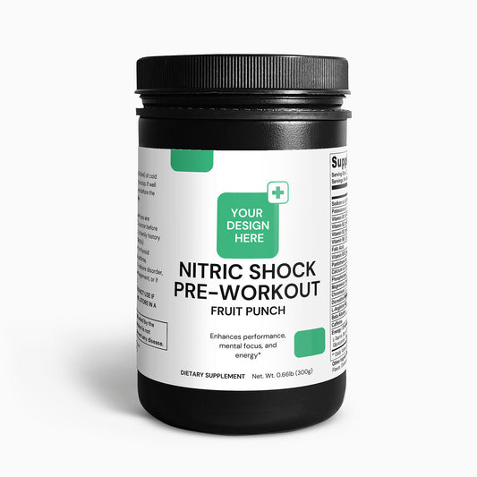 Nitric Shock Pre-Workout Powder (Fruit Punch)