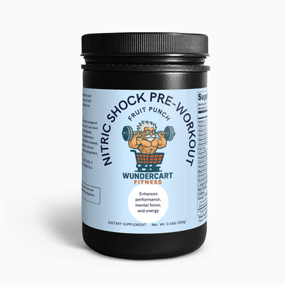 Nitric Shock Pre-Workout Powder (Fruit Punch)