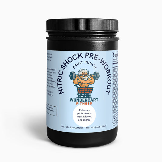 Nitric Shock Pre-Workout Powder (Fruit Punch)