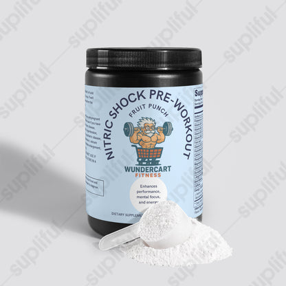 Nitric Shock Pre-Workout Powder (Fruit Punch)