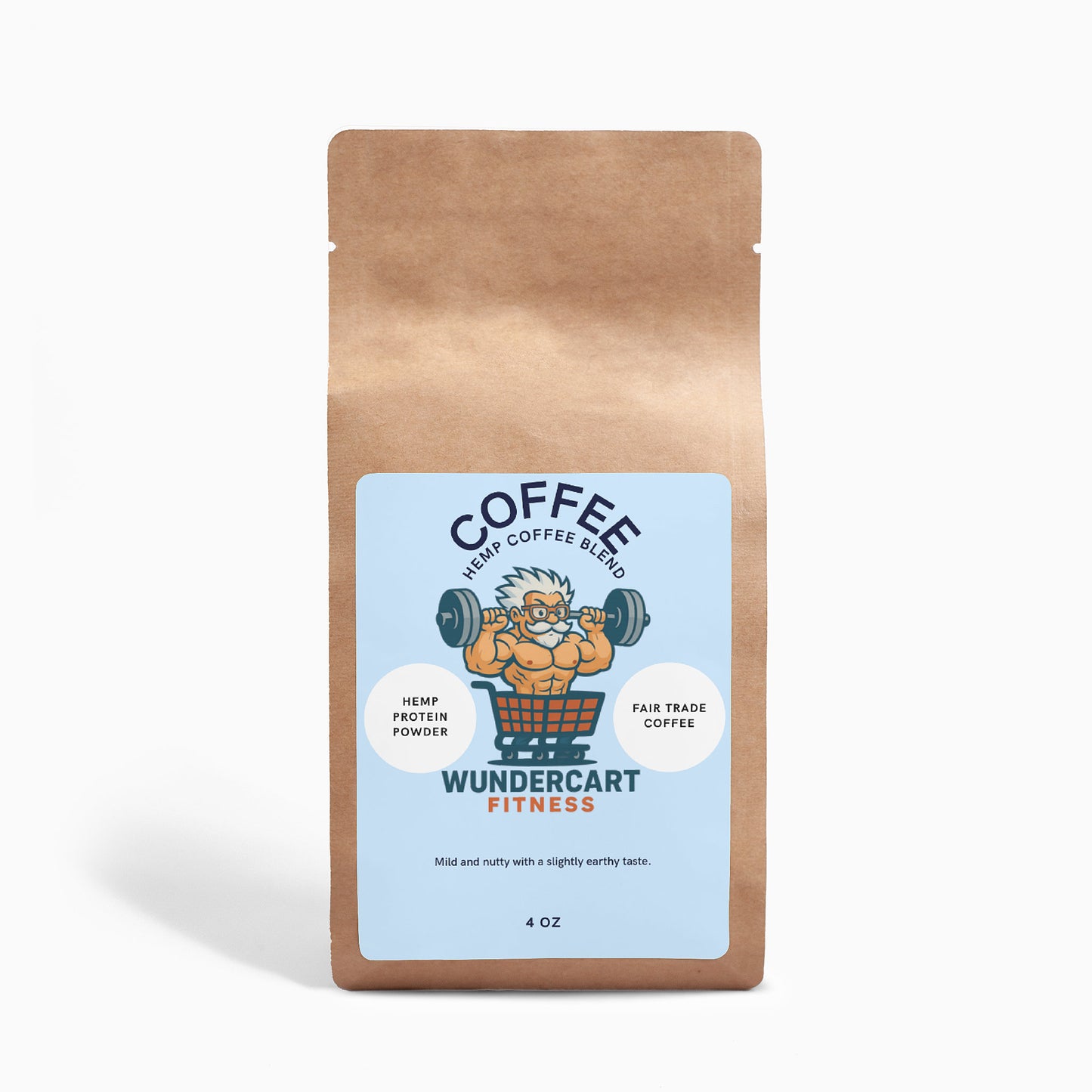 Hemp Coffee Blend - Medium Roast 4oz