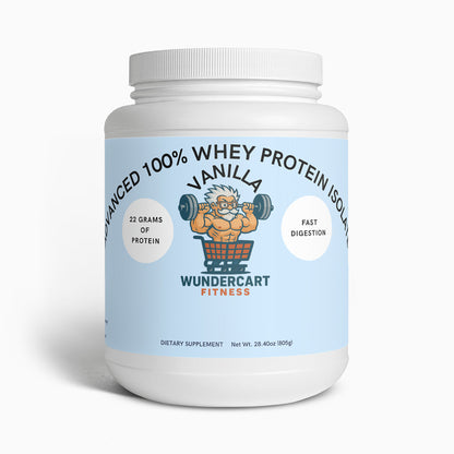 Advanced 100% Whey Protein Isolate (Vanilla)